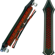 Load image into Gallery viewer, Accutronix Bag Lights - Tribal Drilled - Red LED BL01-LDN - Main Product View