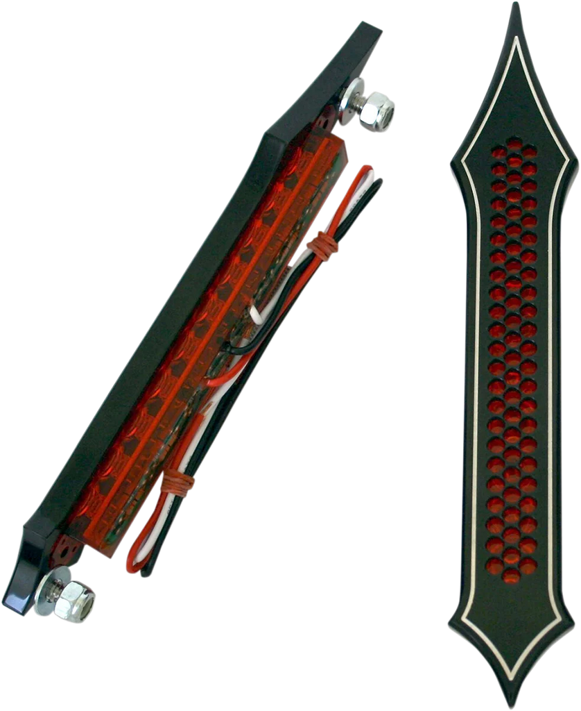 Accutronix Bag Lights - Tribal Drilled - Red LED BL01-LDN - Main Product View