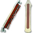 Load image into Gallery viewer, Accutronix Bag Lights - Tribal Drilled - Red LED BL01-LDN - Side View