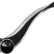 Load image into Gallery viewer, Accutronix Brake Arm - Slotted - Black - FL FLB-200SN - Back View