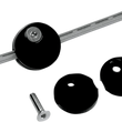 Load image into Gallery viewer, Accutronix Brake Line Sandwich - Black BLC001-B