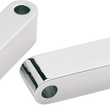 Load image into Gallery viewer, Accutronix Economy Fender Spacers - Black TFS41-1XB - Side View