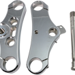 Load image into Gallery viewer, Accutronix Elite Triple Tree - 49 mm - Chrome - 3° Rake TWD349-ESC - Main Product View