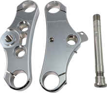 Load image into Gallery viewer, Accutronix Elite Triple Tree - 49 mm - Chrome - 3° Rake TWD349-ESC - Main Product View