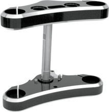 Load image into Gallery viewer, Accutronix Elite Triple Tree - 49 mm - Chrome - 3° Rake TWD349-ESC - Side View
