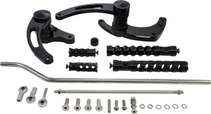 Accutronix Forward Control - Black - Slotted FC102-SSAKB - Main Product View