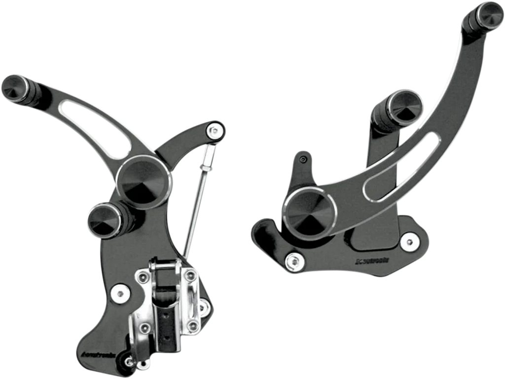 Accutronix Forward Control - Black - Slotted FC405-SSN - Main Product View