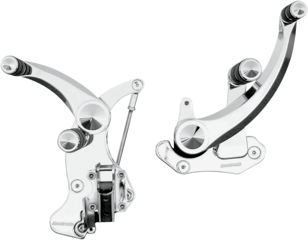 Accutronix Forward Control - Chrome - Diamond FC305-SIC - Side View
