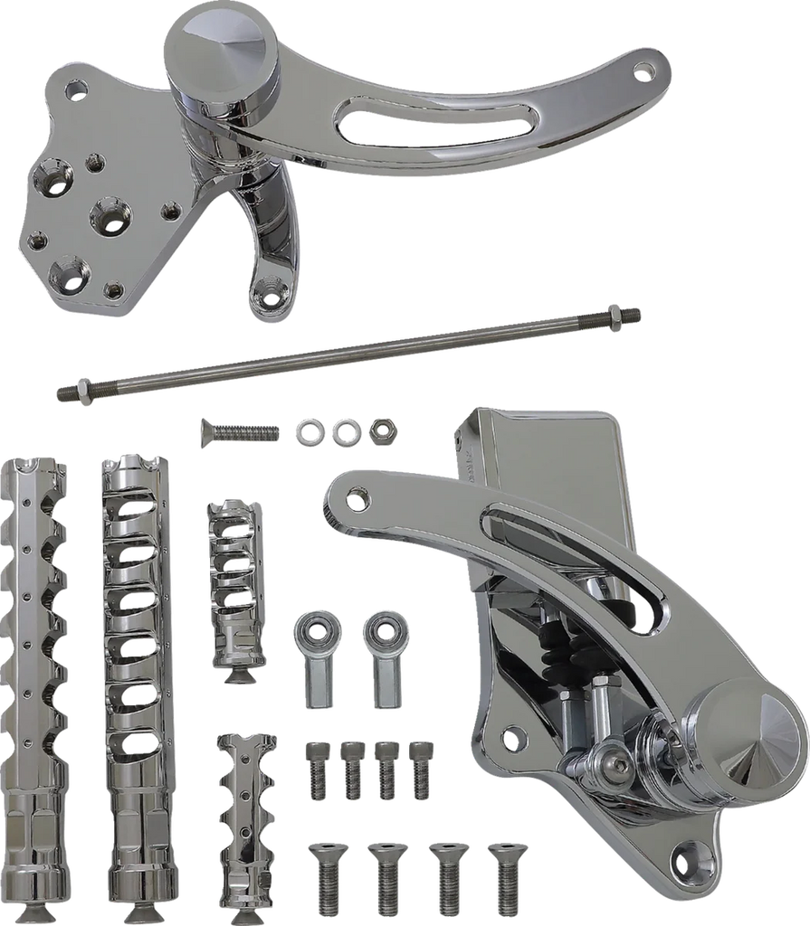 Accutronix Forward Control - Chrome - Slotted FC103-KSAKC - Main Product View