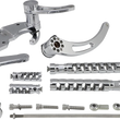 Load image into Gallery viewer, Accutronix Forward Control - Chrome - Slotted FC305-SSAKC - Main Product View