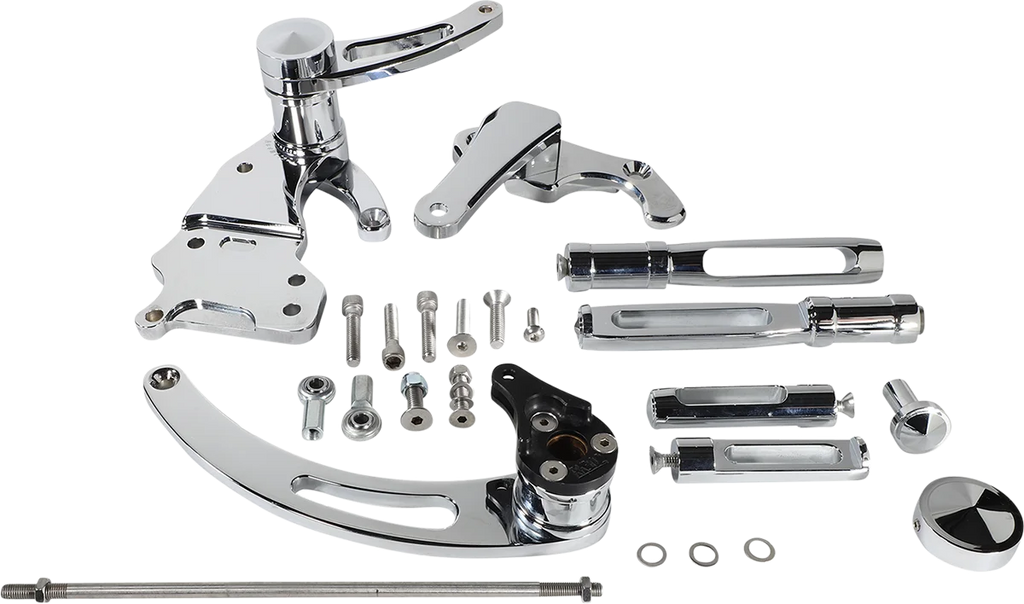 Accutronix Forward Control - Chrome - Slotted FC405-SSC - Main Product View