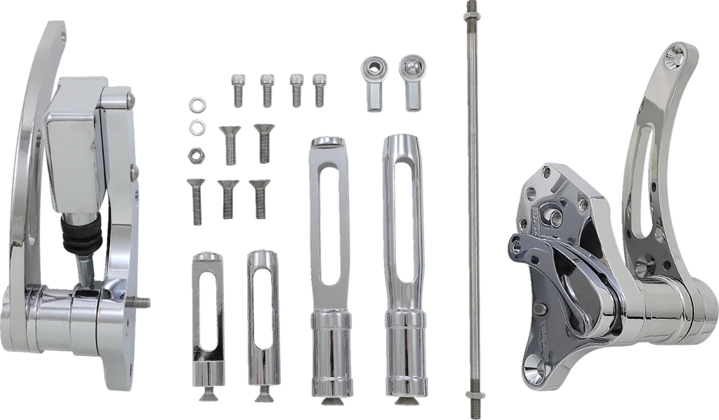 Accutronix Forward Control - Slotted - Chrome FC103-SSC - Main Product View
