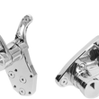 Load image into Gallery viewer, Accutronix Forward Control - Slotted - Chrome FC103-SSC - Side View