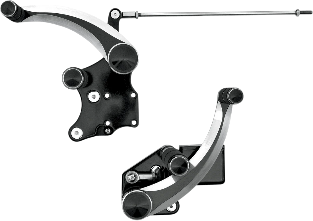 Accutronix Forward Control - Slotted - Chrome FC103-SSC - Detail View