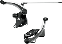 Load image into Gallery viewer, Accutronix Forward Control - Slotted - Chrome FC103-SSC - Detail View