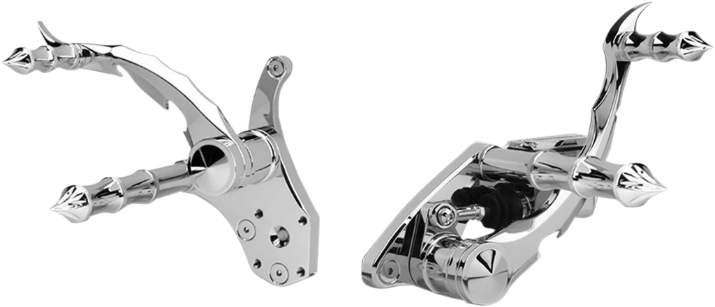 Accutronix Forward Control - Tribal - Chrome FC103-SLC - Main Product View