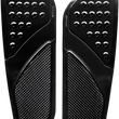 Load image into Gallery viewer, Accutronix Front Floorboards - Extended - Black - Knurled - Teardrop - FL FBF01-KDTB - Side View