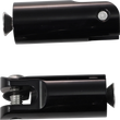 Load image into Gallery viewer, Accutronix Front Footpeg Mounts - Black FPMT200-B - Main Product View