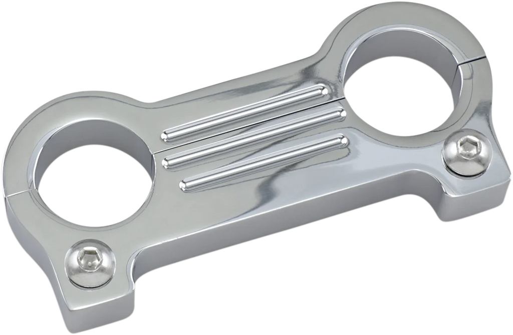 Accutronix Gauge Mount Adapter - Chrome GM101-C - Main Product View