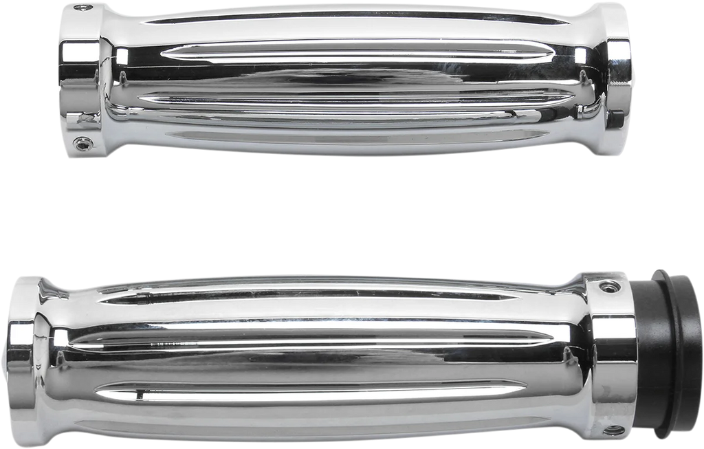 Accutronix Grips - Diamond - TBW - Chrome GR101-IC - Main Product View