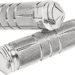 Load image into Gallery viewer, Accutronix Grips - Knurled - Diamond - Chrome GR100-SKIC