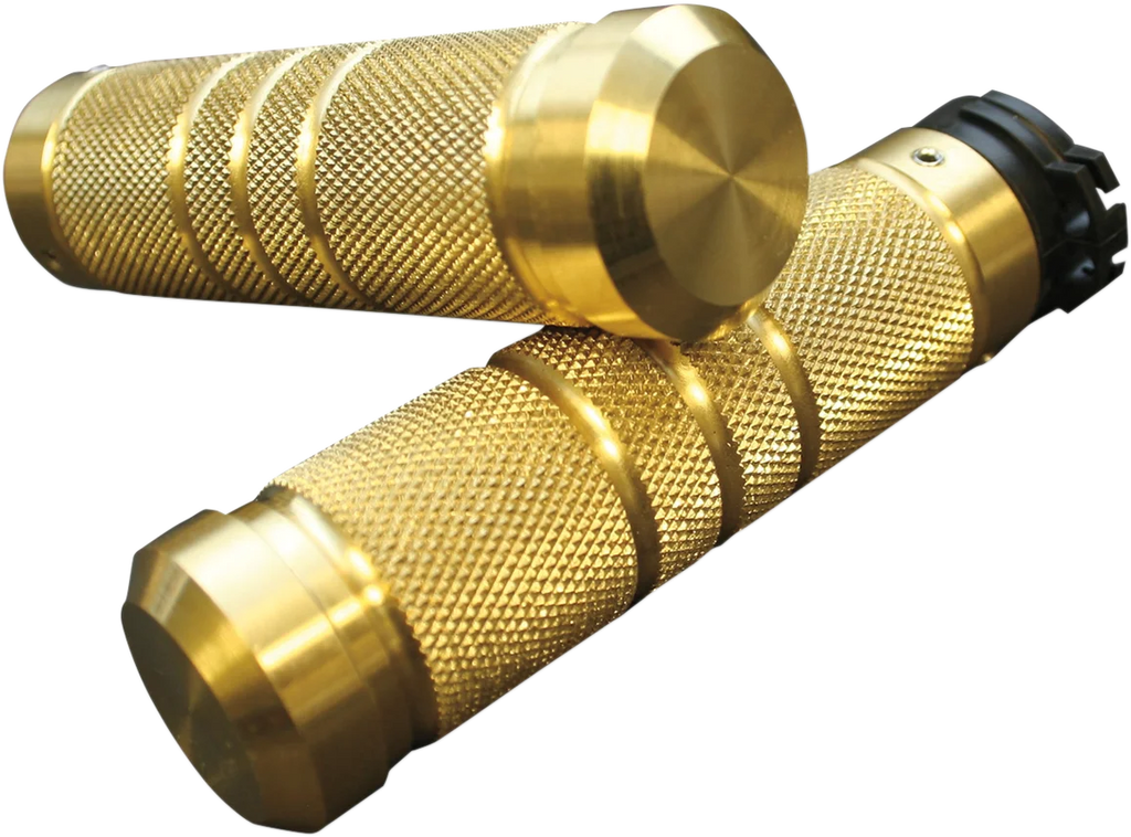 Accutronix Grips - Knurled - Grooved - Brass GR100-KG5 - Main Product View