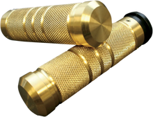Load image into Gallery viewer, Accutronix Grips - Knurled - Grooved - TBW - Brass GR101-KG5 - Main Product View