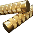 Load image into Gallery viewer, Accutronix Grips - Knurled - Notched - TBW - Brass GR101-KN5 - Main Product View