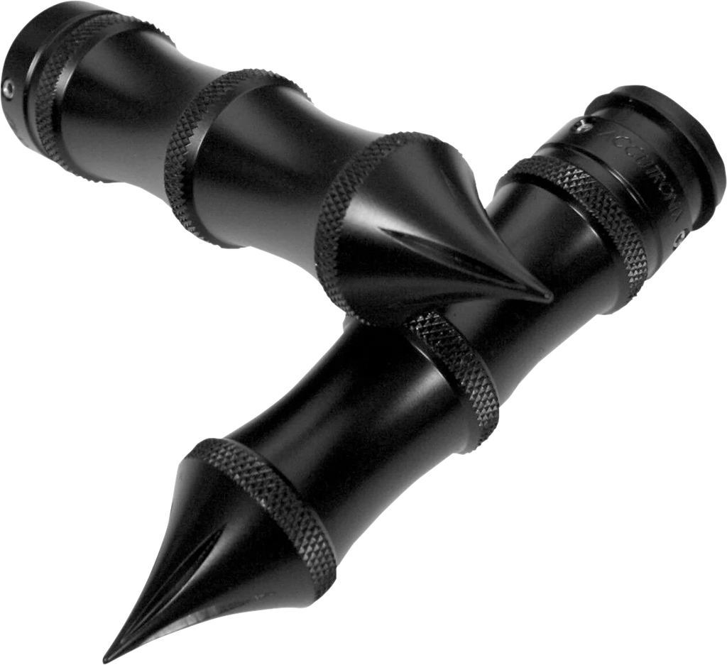 Accutronix Grips - Tribal - TBW - Black GR101-LB - Main Product View