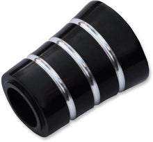 Load image into Gallery viewer, Accutronix Heel Spacer Eliminator - Grooved - Black FL227-TGN - Main Product View