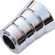 Load image into Gallery viewer, Accutronix Heel Spacer Eliminator - Smooth - Chrome FL227-TSC - Side View