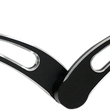 Load image into Gallery viewer, Accutronix Heel/Toe Shifter - Slotted - Black FLHT-SN - Main Product View