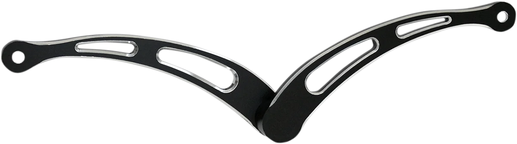 Accutronix Heel/Toe Shifter - Slotted - Black FLHT-SN - Main Product View