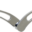 Load image into Gallery viewer, Accutronix Heel/Toe Shifter - Slotted - Chrome FLHT-SC - Main Product View