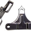 Load image into Gallery viewer, Accutronix Hot Legs/Bagger Legs Fender Spacers - Chrome - 0.625" Spacer - For 6" Width Fender TFS49-NF5/8C - Side View