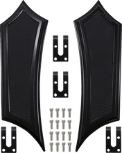 Load image into Gallery viewer, Accutronix Instigator Extended Floorboards - Black FBF01-IB - Main Product View