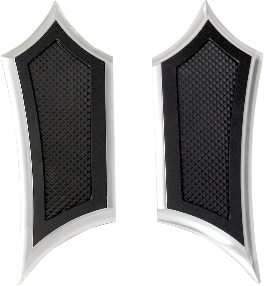 Accutronix Instigator Extended Floorboards - Black FBF01-IB - Detail View