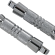 Load image into Gallery viewer, Accutronix Knurled Footpegs - Male Mount RP111-KGC - Main Product View
