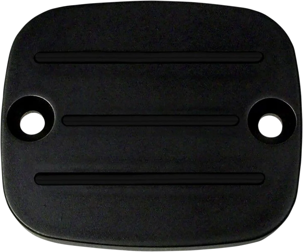 Accutronix Master Cylinder Cover - Milled - Black C122-MB - Main Product View