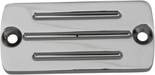 Load image into Gallery viewer, Accutronix Master Cylinder Cover - Milled - Chrome C199-MC - Main Product View