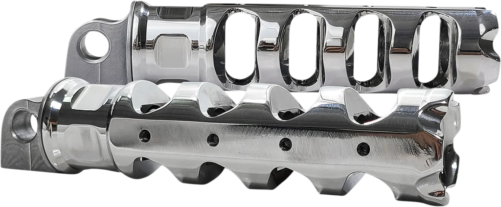 Accutronix Muzzle Brake Folding Pegs - Black RP111-AKB - Side View
