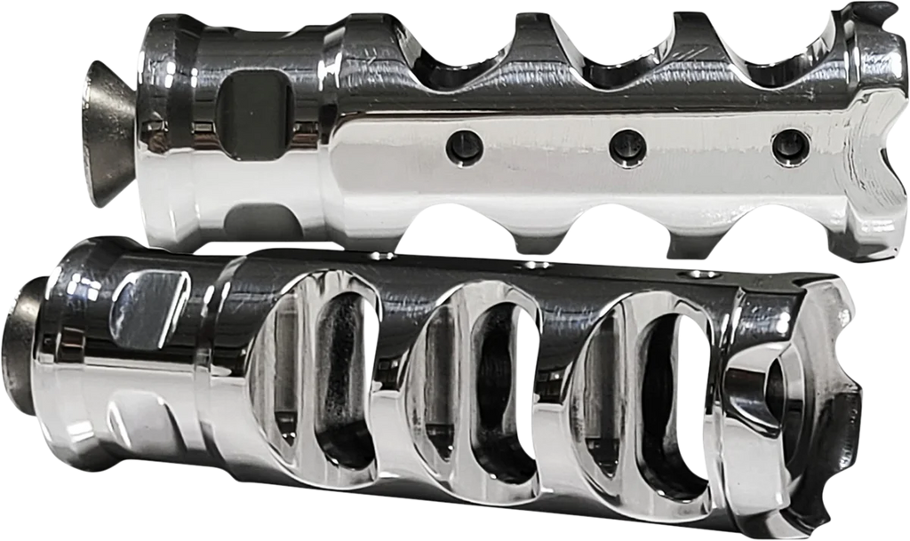 Accutronix Muzzle Brake Shifter Peg - Heel/Toe - Chrome PT320-AKC