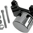 Load image into Gallery viewer, Accutronix Oil Filter/Regulator Mount Kit - Chrome RM2141-C - Side View
