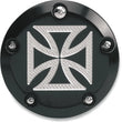 Load image into Gallery viewer, Accutronix Points Cover - Maltese Black - Twin Cam C1605-CB