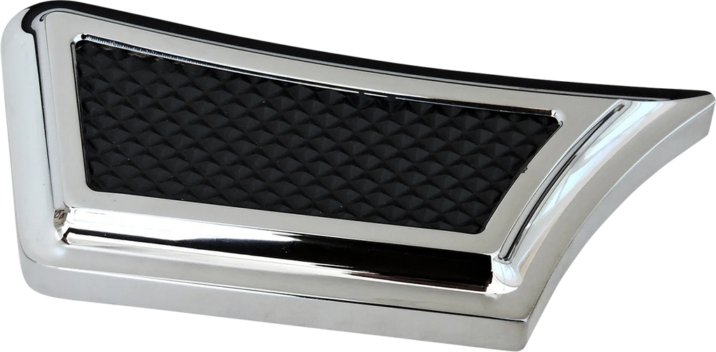 Accutronix Rear Brake Pedal Cover - Chrome FLBP-IC - Main Product View