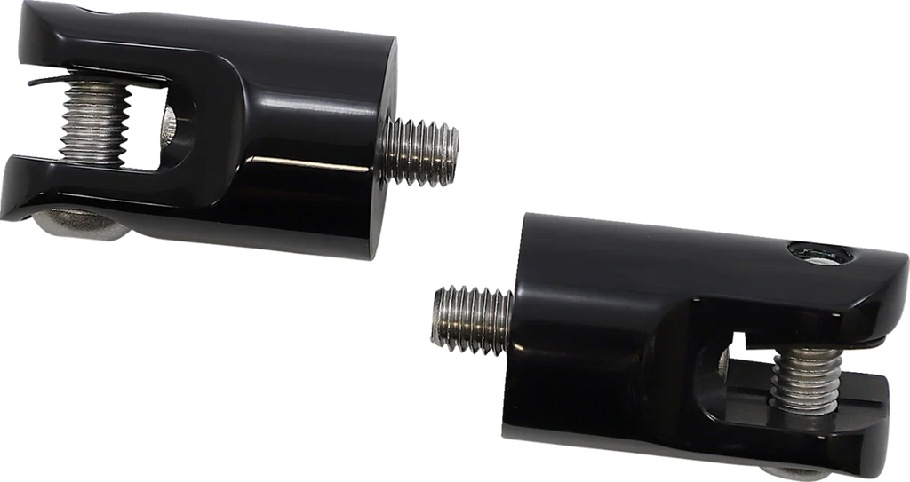Accutronix Rear Footpeg Mounts - Black FPMT500-B - Main Product View