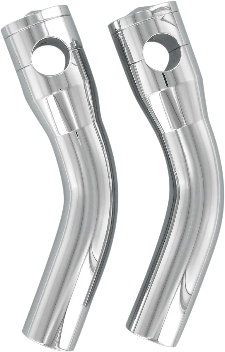 Accutronix Risers - 8" - Chrome HRS1358-C - Side View