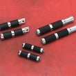 Load image into Gallery viewer, Accutronix Rubber Footpegs - Rigid Mount PF121-SRC - Side View
