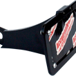 Load image into Gallery viewer, Accutronix Side Mount License Plate Assembly - Black LPF092HV-B - Side View