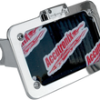 Load image into Gallery viewer, Accutronix Side Mount License Plate Assembly - Black LPF106HV-B - Detail View